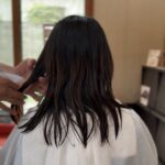 産後カットの写真です