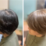 白髪染めハイライト編の写真です