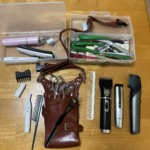 シザー道具一式の写真です