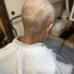 宮崎市　清武町　訪問美容 高齢男性の方のショートスタイル