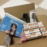 宮崎市　訪問美容 ヘアカラー施術に必要な薬剤です